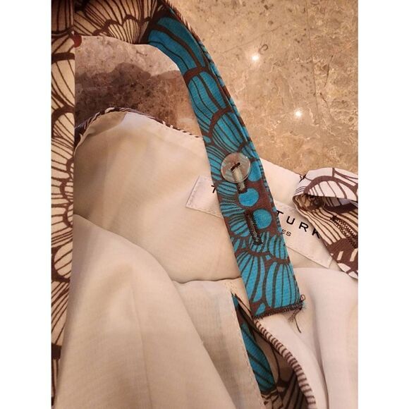 Trina Turk 100%silk halter style floral dress size 2 - Picture 12 of 13